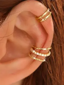 Simple ear clip cartilage earrings Adjustable minimalist cold wind earrings, suitable for daily wear and party activities, preferred for birthday gifts, preferred for Valentine's Day, Mother's Day and other festivals