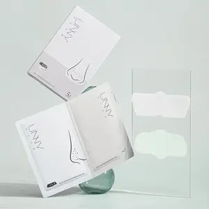 UNNY CLUB Blackhead Clear Nose Pack Set: 3-Step System for Deep Extraction & Pore Care with Tetrahydropiperine for Effective Acne Skin Care