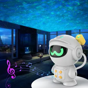 Cute  Projector, Galaxy Projector for Bedroom, Bluetooth Speaker Projector,  Playroom Night Light Projector, Home Theater, Ceiling, , Christmas Gift LED Galaxy Kids Adult Starry Sky Astronaut Galaxy