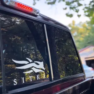 SITKA Logo Decal for Car Windows - Durable Vinyl Sticker with Distinctive Design for Vehicle Decoration