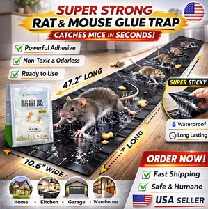 Extra Strong Sticky Adhesive Boards – Indoor Pest Control Surface Protection Pads, Long Lasting Grip Sheets