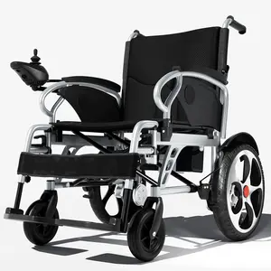 mooth Ride Foldable Electric Wheelchair - 17" Tires for Bumps, 400LB Capacity, Dual Brakes & Easy 3-Step Fold