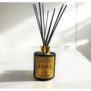Divine Essence Sweet Gardenia Reed Diffuser - 5 oz All-Natural & Cruelty-Free Aromatherapy Diffuser