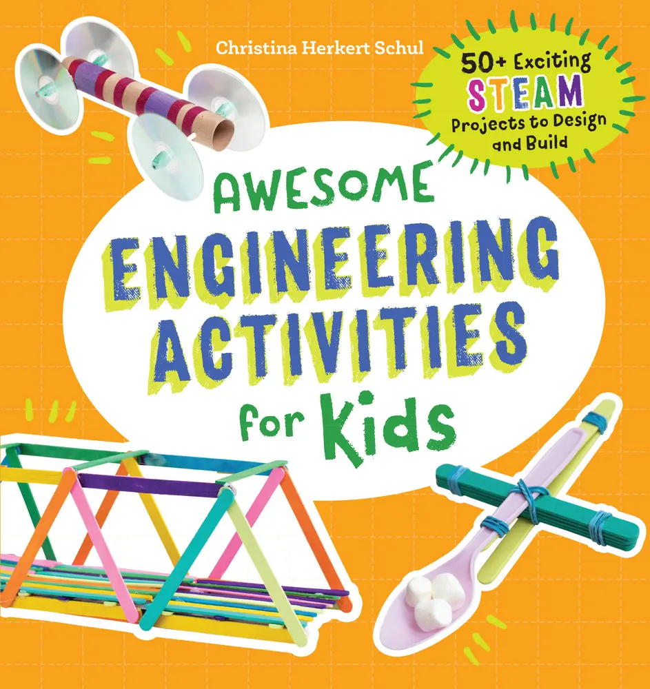 Used Children's Interactive Learning Book - 50+ STEAM Projects (Science, Engineering) for Kids, Preschool Activity Book by Christina Schul (Paperback)