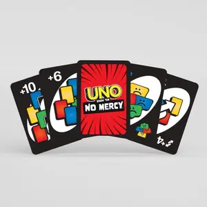 UNO No Mercy Extreme Edition – 210 Cards, Savage +100 Rules, Party Game Must-Have