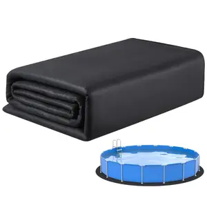 Father's Day Gift VEVOR 12ft Round Pool Liner Pad for Above Ground Pools Prevents Punctures Pool Mat