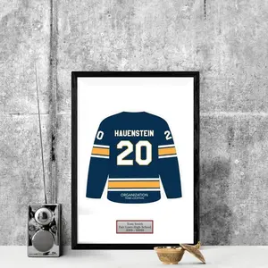 Hockey Jersey Frame for Senior Award Night - Jersey Picture Frame Basketball