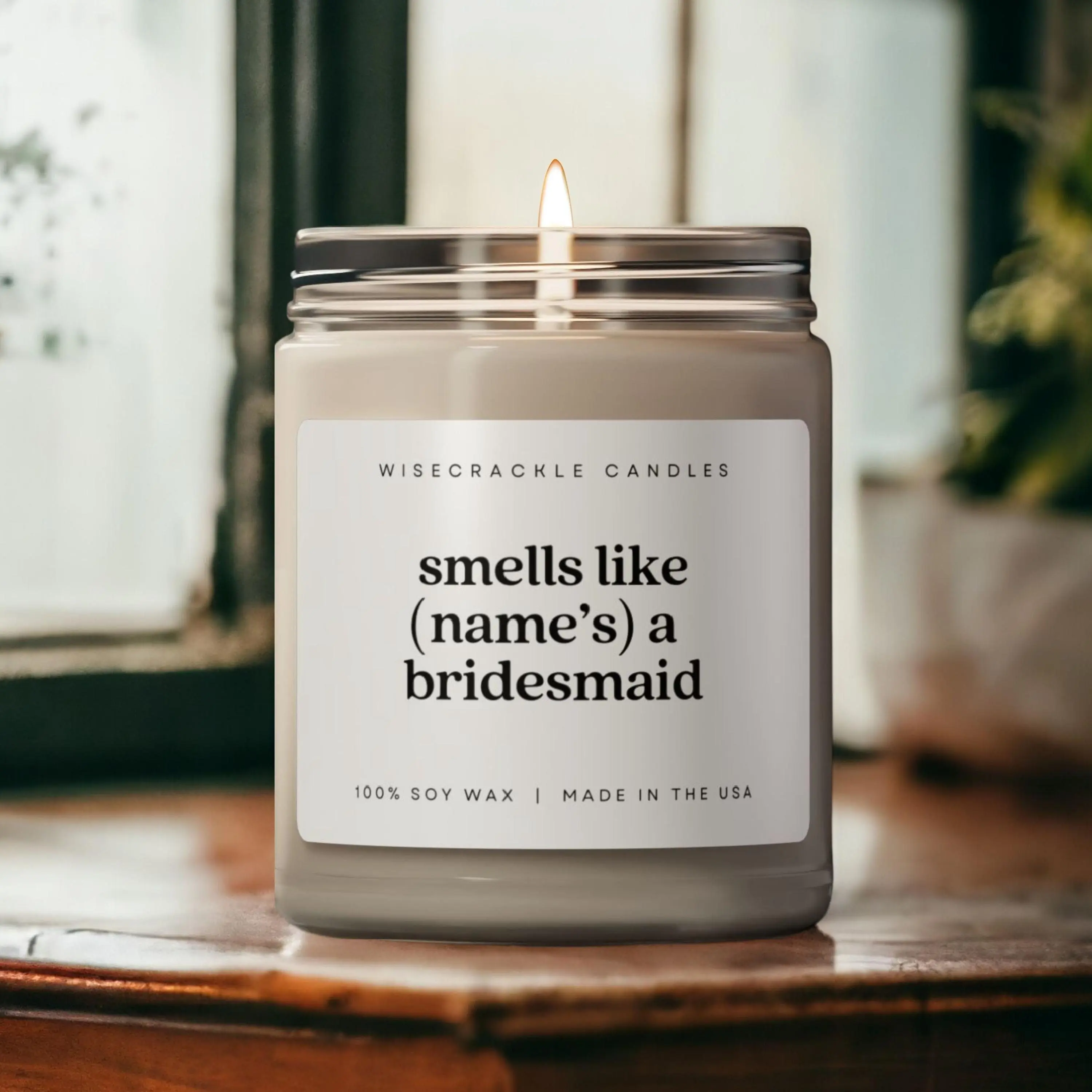 Bridesmaid Proposal Candle, Bridal Party Gift, Bridesmaid Candle, Bridesmaid Proposal Wedding, Smells Like Bridal Party Candles