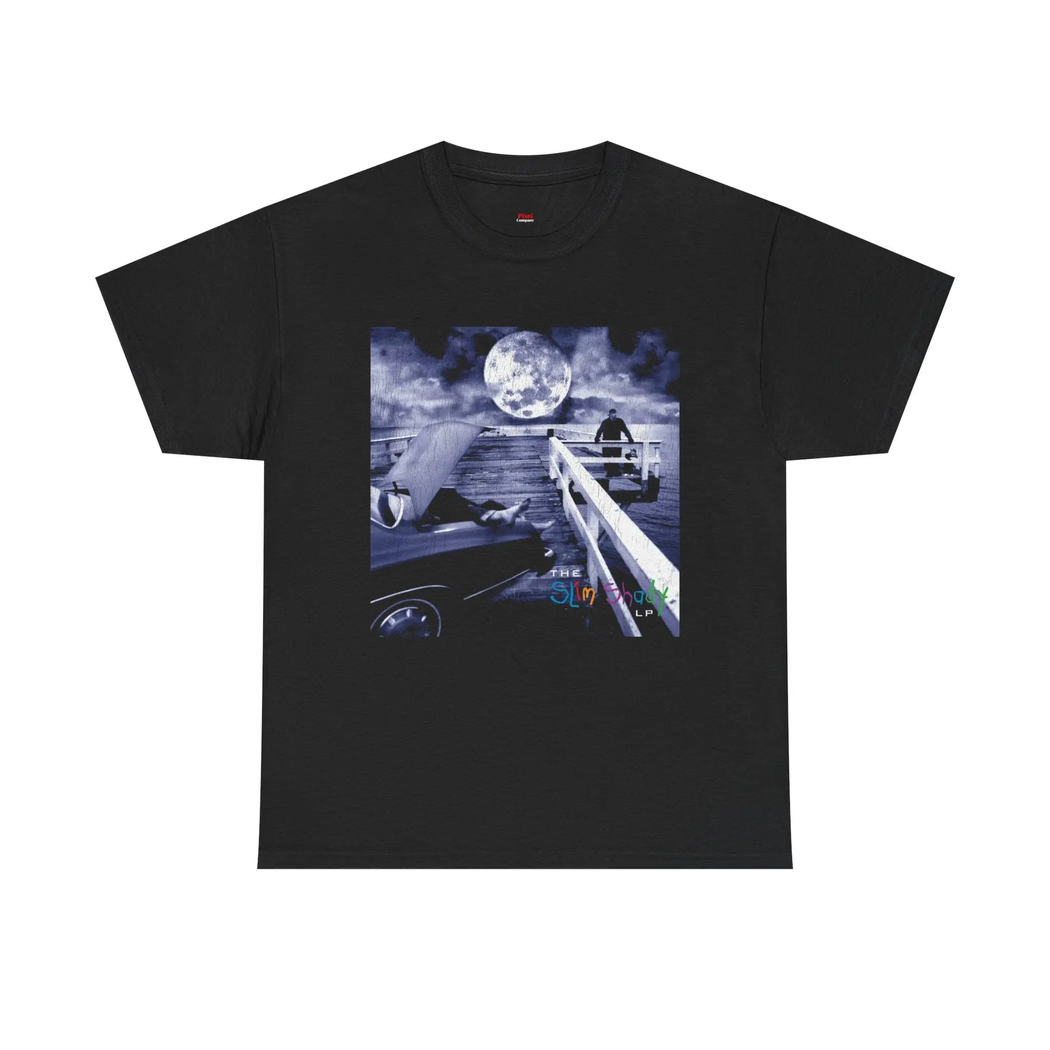 🎵 🎤 Vintage Print Slim Shady LP T-Shirt -  Graphic Tee, Hip Hop Merch unisex graphic unisex cotton crewneck