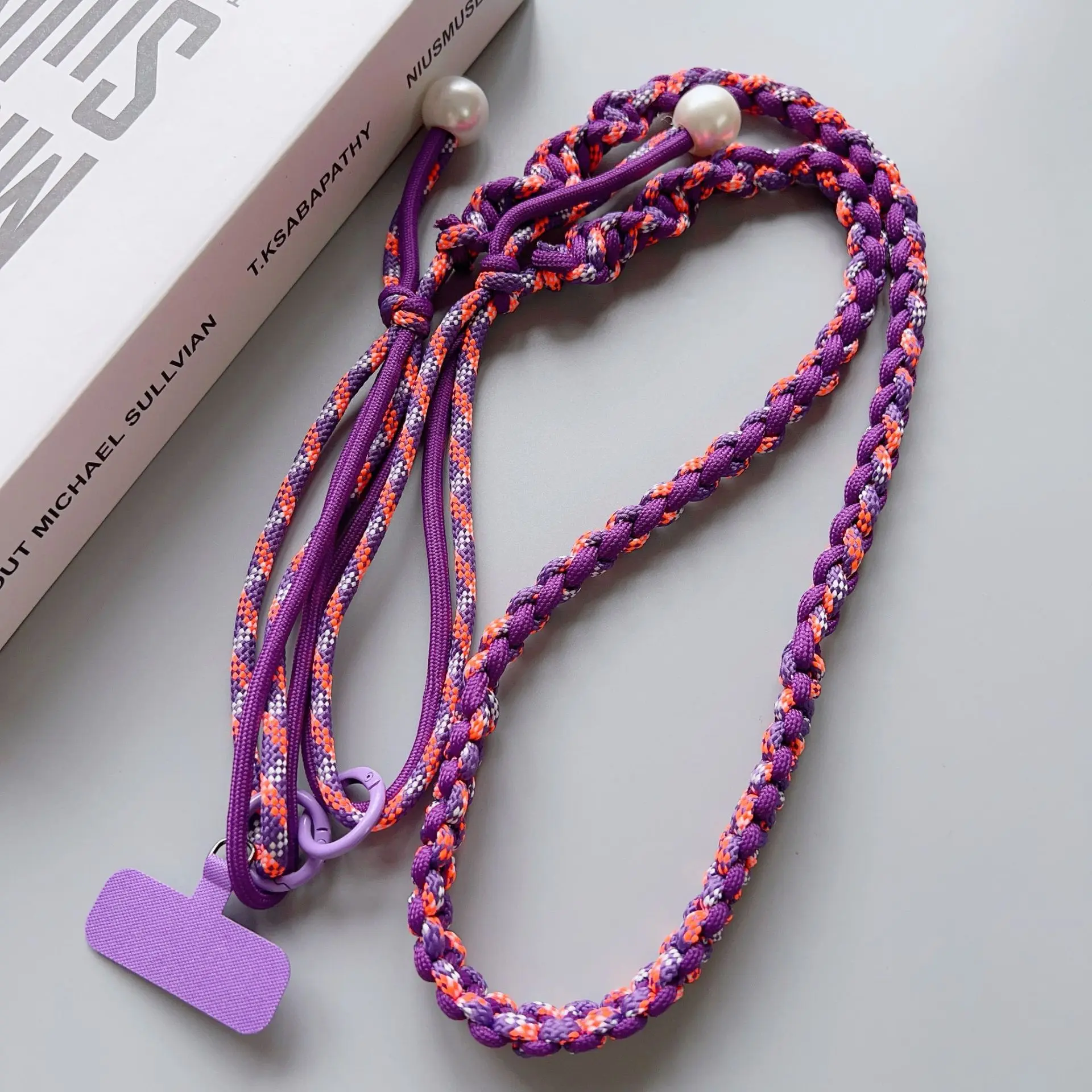 Purple orange twisted four