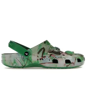 Crocs Men's Classic Clog Futura Laboratories Green Ivy, from StockX