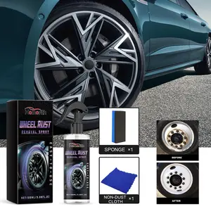 Car Tire Rust Remover Car Tire and Rim Rust Cleaner, Rust Removal, Renovation, Stain Removal, and Brightening Agent