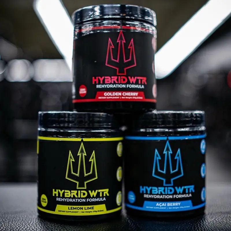 HybridWTR Clean Hydration Electrolyte Powder – Magnesium Formula for Muscle Recovery & Replenishment