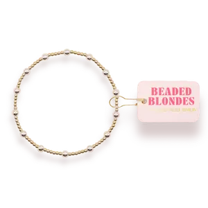June Bracelet in Gold with Silver