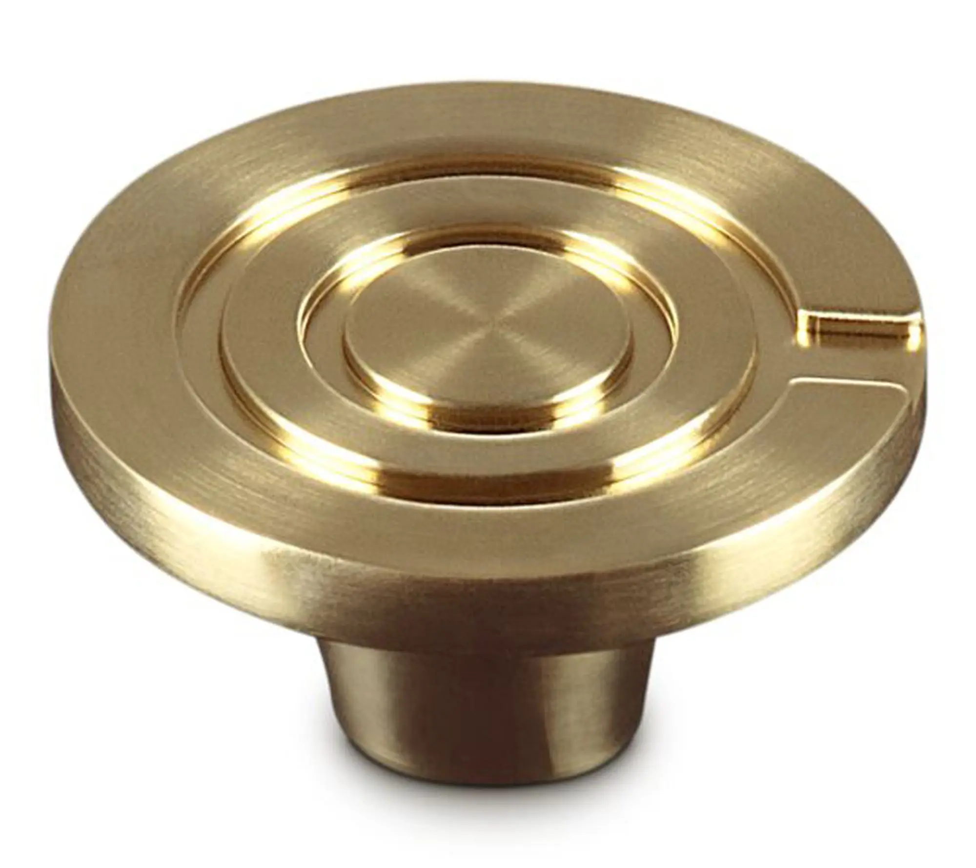 Le Creuset Crucible Knob 45M, Light Gold Le Creuset Crucible Knob 45M, Light Gold