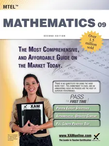 USED-MTEL Mathematics 09 Teacher Certification Study Guide Test Prep by Wynne, Sharon A. (Paperback)