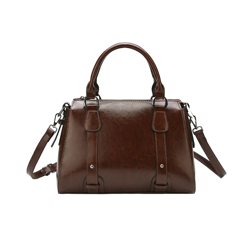F06- Boston women's bag large capacity shoulder crossbody bag