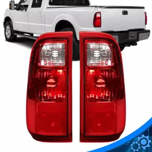 Tail Lights For 2008-2016 Ford F-250 F-350 Super Duty Rear Brake Lamp Left+Right