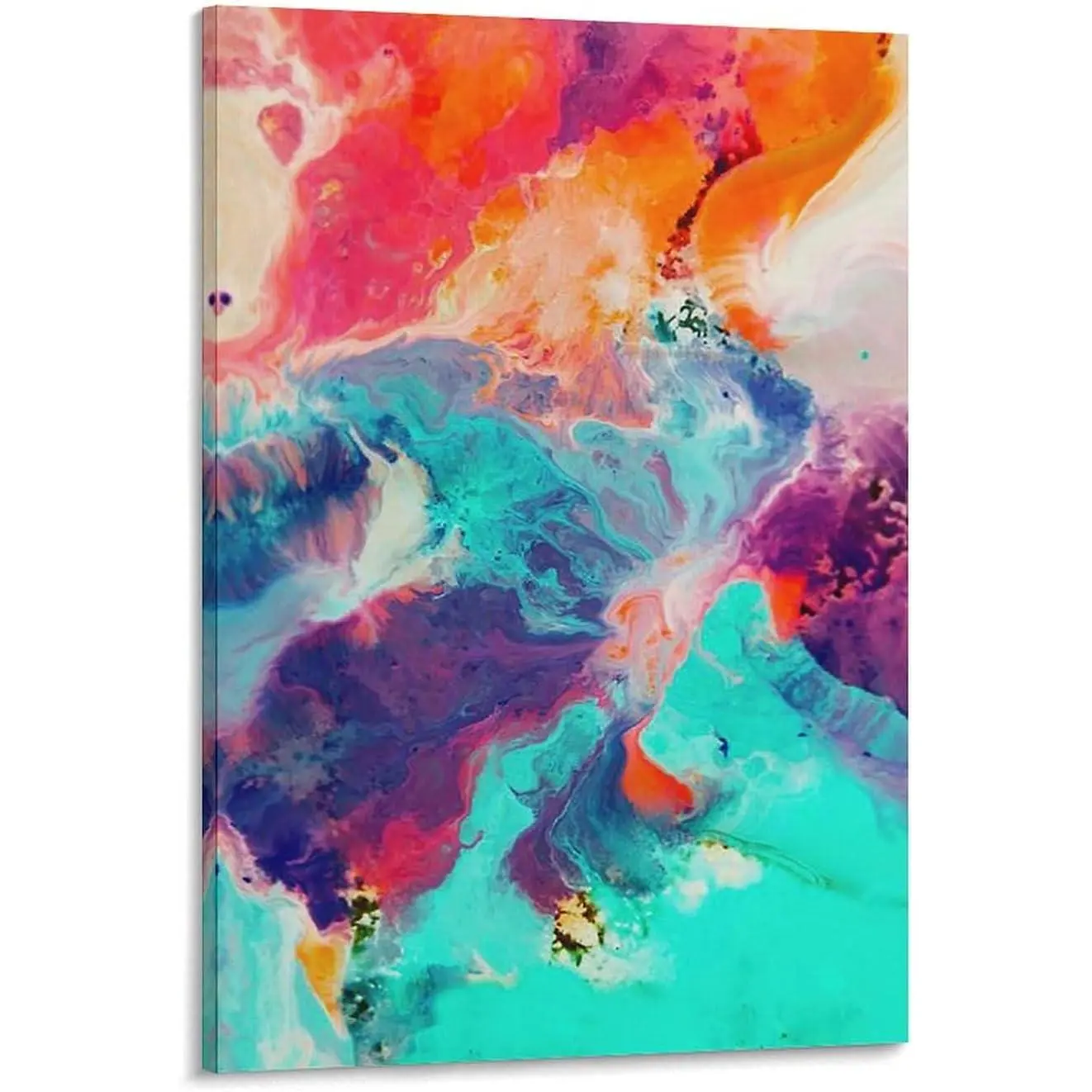 Trendy Poster - Single Hanging Picture Sam Gilliam Poster Art Aesthetic Wall Art Prints Home Modern Decor Gifts. (6) Frame-style 16x24inch(40x60cm) Room Decoration Colorful Ornaments Photo Artistic