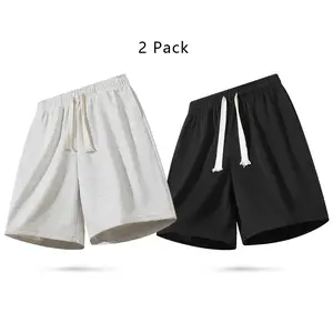 2 Pack Men's Loose Basketball Shorts | Breathable Quick Dry Athletic Training Shorts