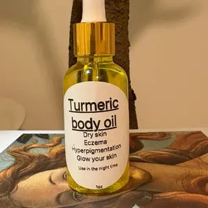 Turmeric brightening face & body oil