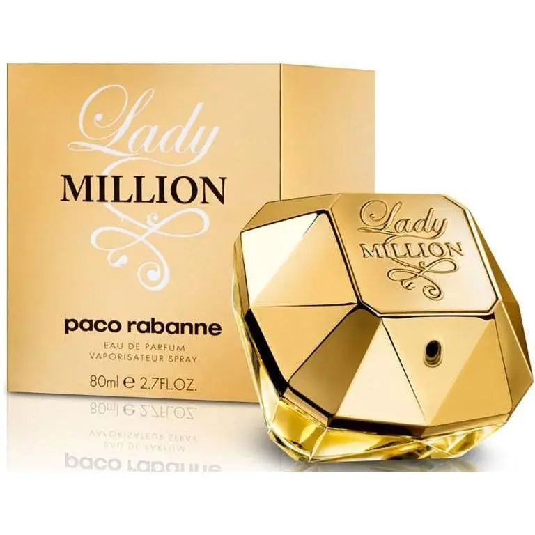 LADY MILLION by Paco Rabanne EDP 2.7 / 2.8 oz EDP Perfume For Women NEW IN BOX, Edp Spray, Honey Patchouli