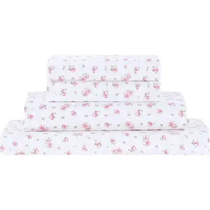 Soft Microfiber and Wrinkle Free Sheets - Luxurious Microfiber Bed Sheets Includes Flat Sheet, Fitted Sheet with Deep Pockets, & Pillowcases Ivory, Full