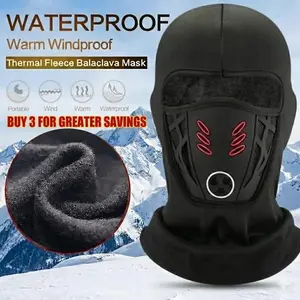 Warm Face Mask Protection Windproof Full Balaclava for Winter Skiing Snowboarding Motorcycling Ice Fishing Men Essential Outdoor Work Breathable
