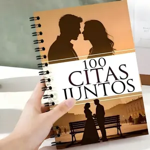 New Bestselling Couple Memory Journal Notebook, Spiral Coil Writing Pad, Coloring Book, Thickened Sketchbook, Perfect for Couples
