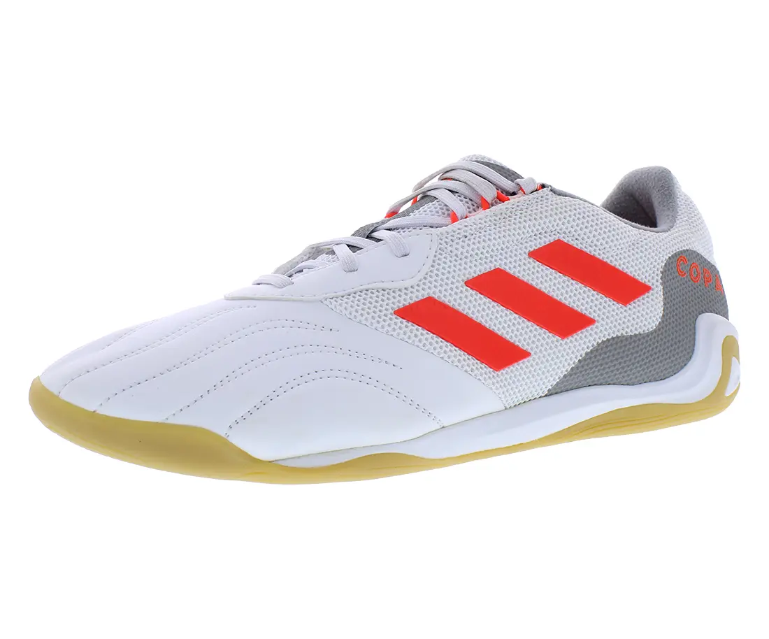 Adidas Men's Copa Sense.3 In Sala Indoor Futsal Striped Sneaker - Athletic Training Shoes with 3-Stripes, Gum Sole, Sizes 7-11 for Indoor Play