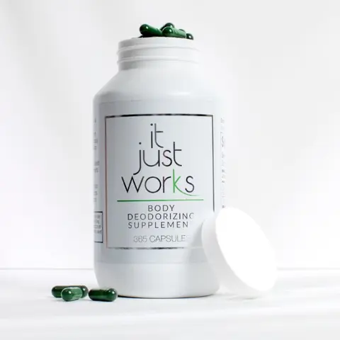 It Just Works 365 Liquid Chlorophyll Drops, Internal Deodorant & Daily Body Freshness Support