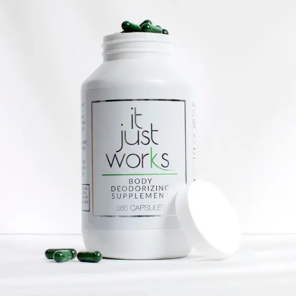It Just Works 365 Liquid Chlorophyll Drops, Internal Deodorant & Daily Body Freshness Support