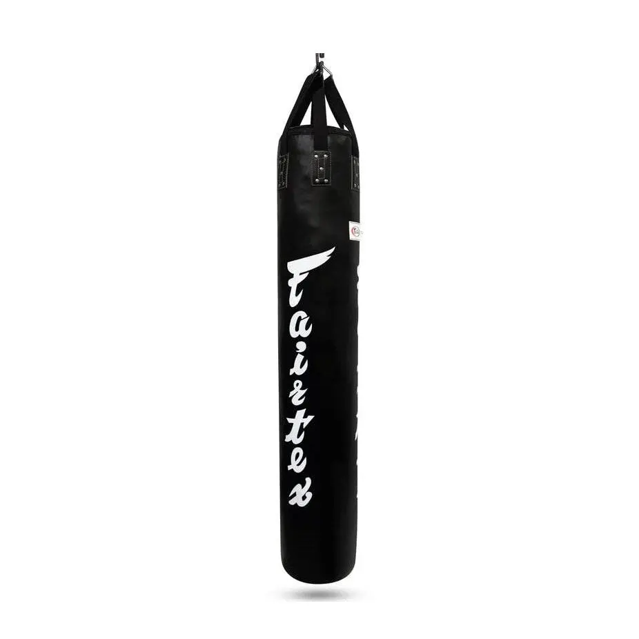 Fairtex HB6 6 Ft. Banana Standing Punching Bag - Unfilled Boxing Equipment for Muay Thai, Combat Sports Boxing (14.17" W x 70.87" H)