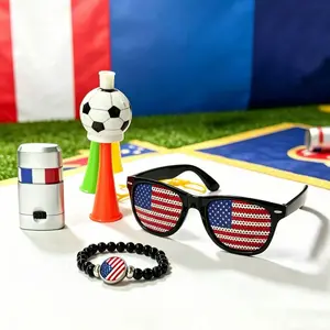 Edition football party 4-in-1 gift box with complete setof football support accessories, exclusive equipment for globalfans
