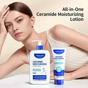 Matern'ella Ceramide Formula Moisturizing Body Moisturizer - Niacinamide, Squalane, Deep Hydrate, Skin Repair (500g/200g)