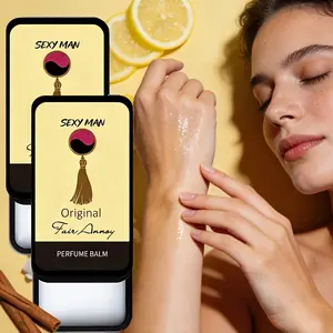 Solid Perfume Stick Natural Flower Scent Long-Lasting, Floral Scented Natural Fragrance, Arm Foot Ear Underarm Hand Skin Friendly Cream, Suitable for All Skin Types, Unisex, Portable Gift