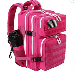 45 liter women’s pink tactical backpack