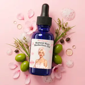 Hair Reduction Oil | Helps Reduce the Look of Hair Regrowth + Smooth Skin Over Time | with Cyperus Rotundus Oil