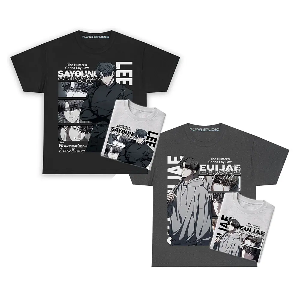 The Hunter's Gonna Lay Low Shirt, Lee Sayoung Ji Euijae Shirt, The Hunter Want TO Live Quietly 100% Cotton T-Shirt Gift For Fan