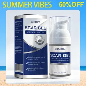 CJMJIM Advanced Silicone Scar Cream Gel - Alcohol-Free, Lightweight, Fast-Absorbing 30g Healthcare Solution with 36-Month Shelf Life for Flattening & Fading Surgical, C-Section Scars - Beauty & Personal Care, Bath & Body Care