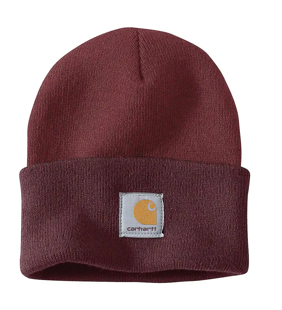 Carhartt Two Toned Beanie Sable / Blackberry Carhartt Two Toned Beanie Sable / Blackberry