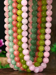 Natural Stone Beaded Necklace, Fashion Luxury High-End Summer Colorfast Collarbone Chain, Sunstone Emerald Peacock Stone Alexandrite Handmade Jewelry