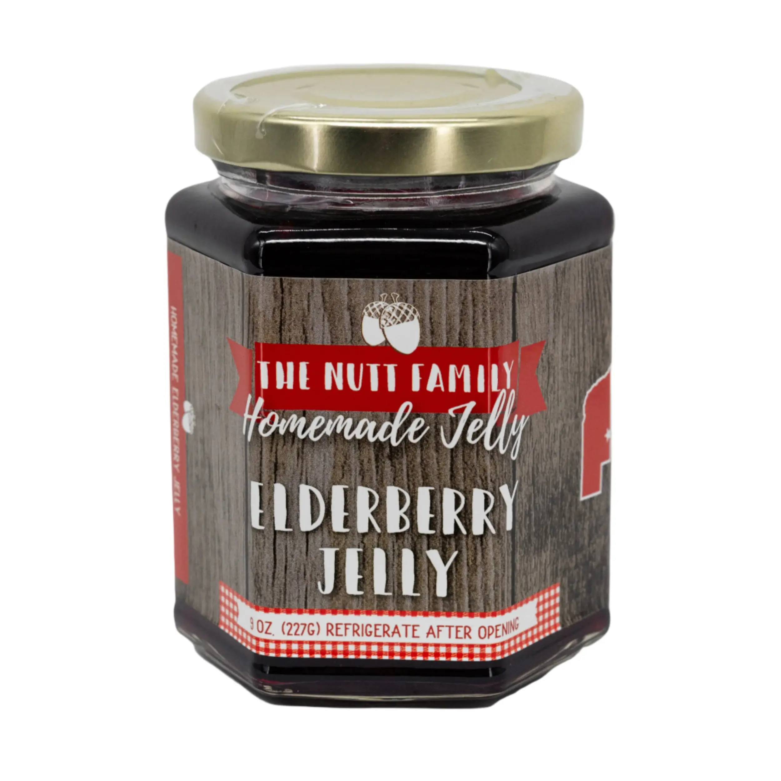Elderberry Jelly | 9 oz | Nutt Family Jams & Jellies