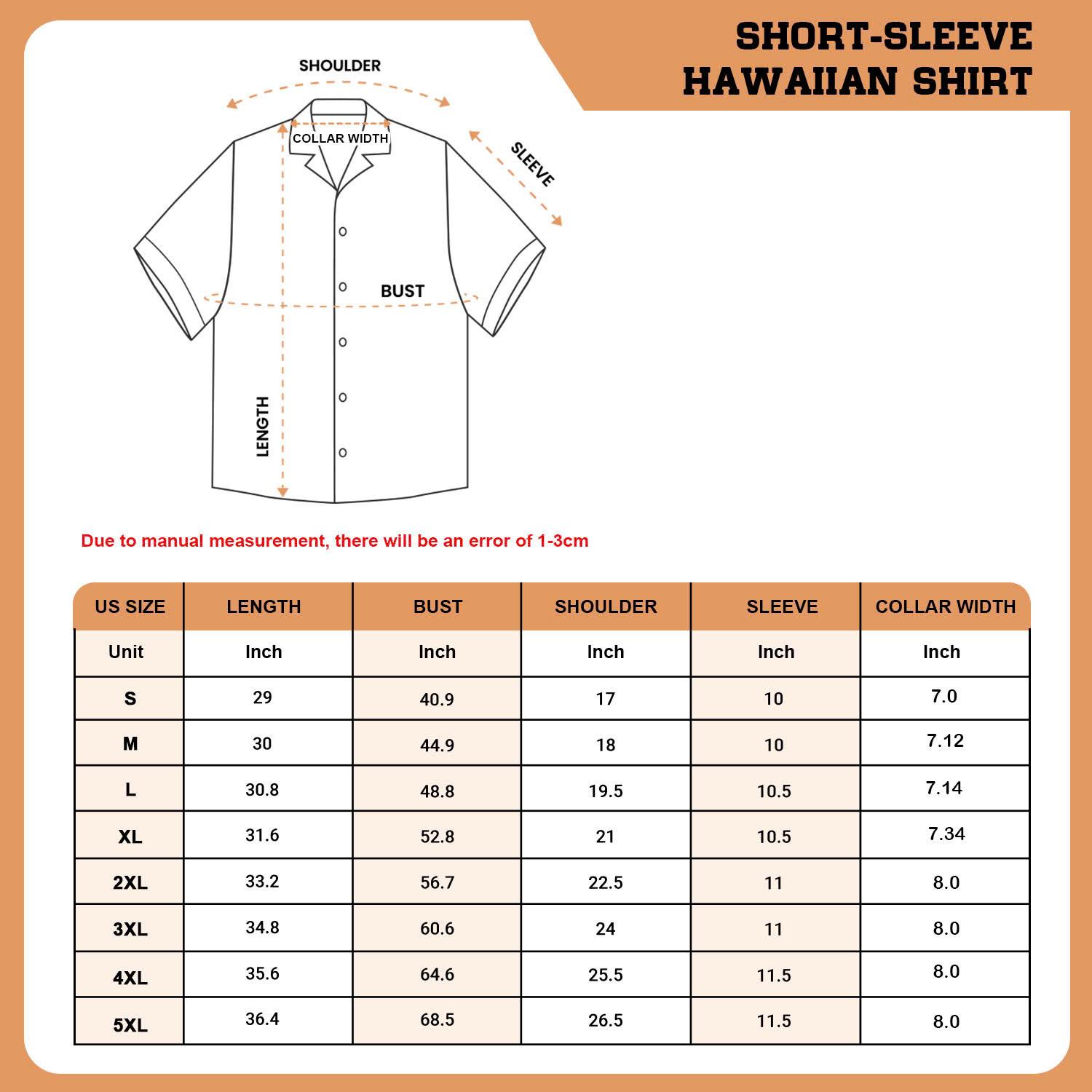 Lazy Cat Hawaiian Shirt Western Style Print Short-sleeve Button-down Cat Lover Gift