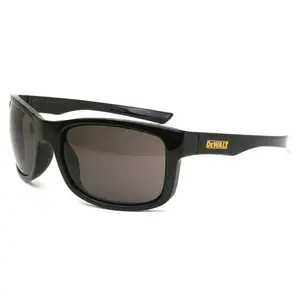 DeWalt Supervisor Safety Glasses with Black Frame and Smoke Lens