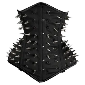 Steampunk Steel Boned Cotton Under bust corset Steampunk Steel Boned Cotton Under bust corset
