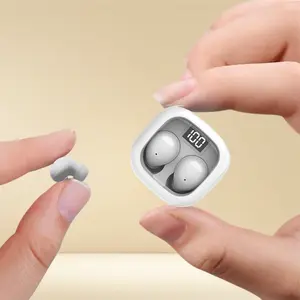 Smallest Invisible Mini Bluetooth Earbuds, Low Profile Micro Discreet IPX5 Waterproof for Small Ear Canals Work Sleep