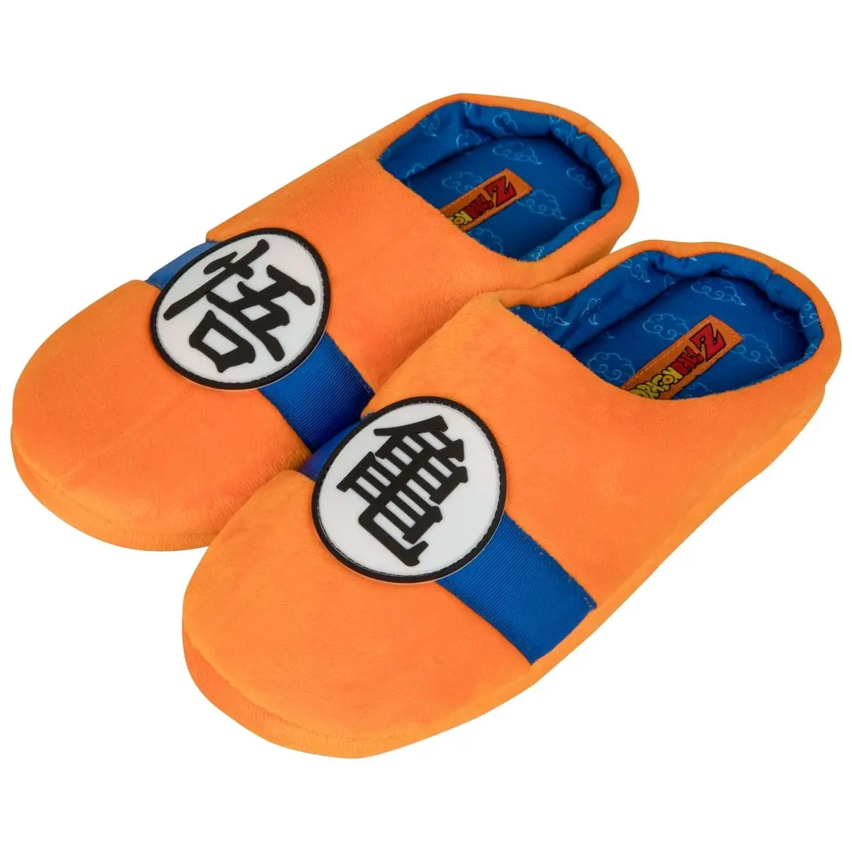 Dragon Ball Z 862993-large-xla Kanji Mens Clog Slippers, Orange - Large & Extra Large