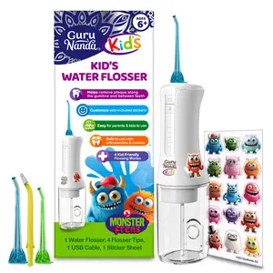 Gurunanda Kid's Water Flosser 200mL - Compact Design for Easy Use Gurunanda Kid's Water Flosser 200mL - Compact Design for Easy Use