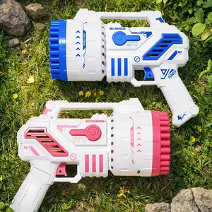 69holes Electric bubble gun, handheld bubble machine toy, durable and portable design, suitable for children's outdoor games and family summer party activities. tiktokshopspringglowup summervibes